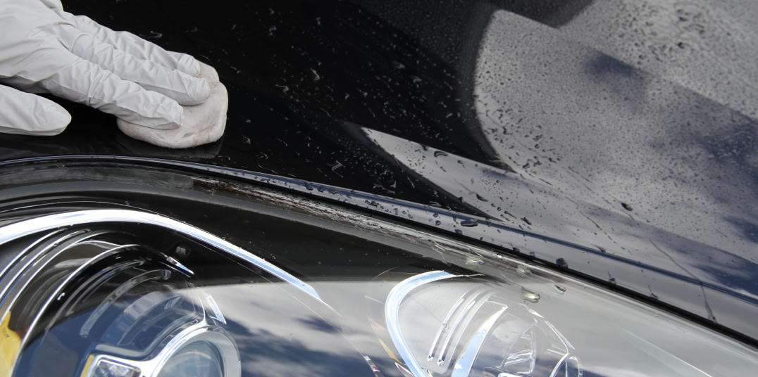 Clay bar porsche panamara getting a detail